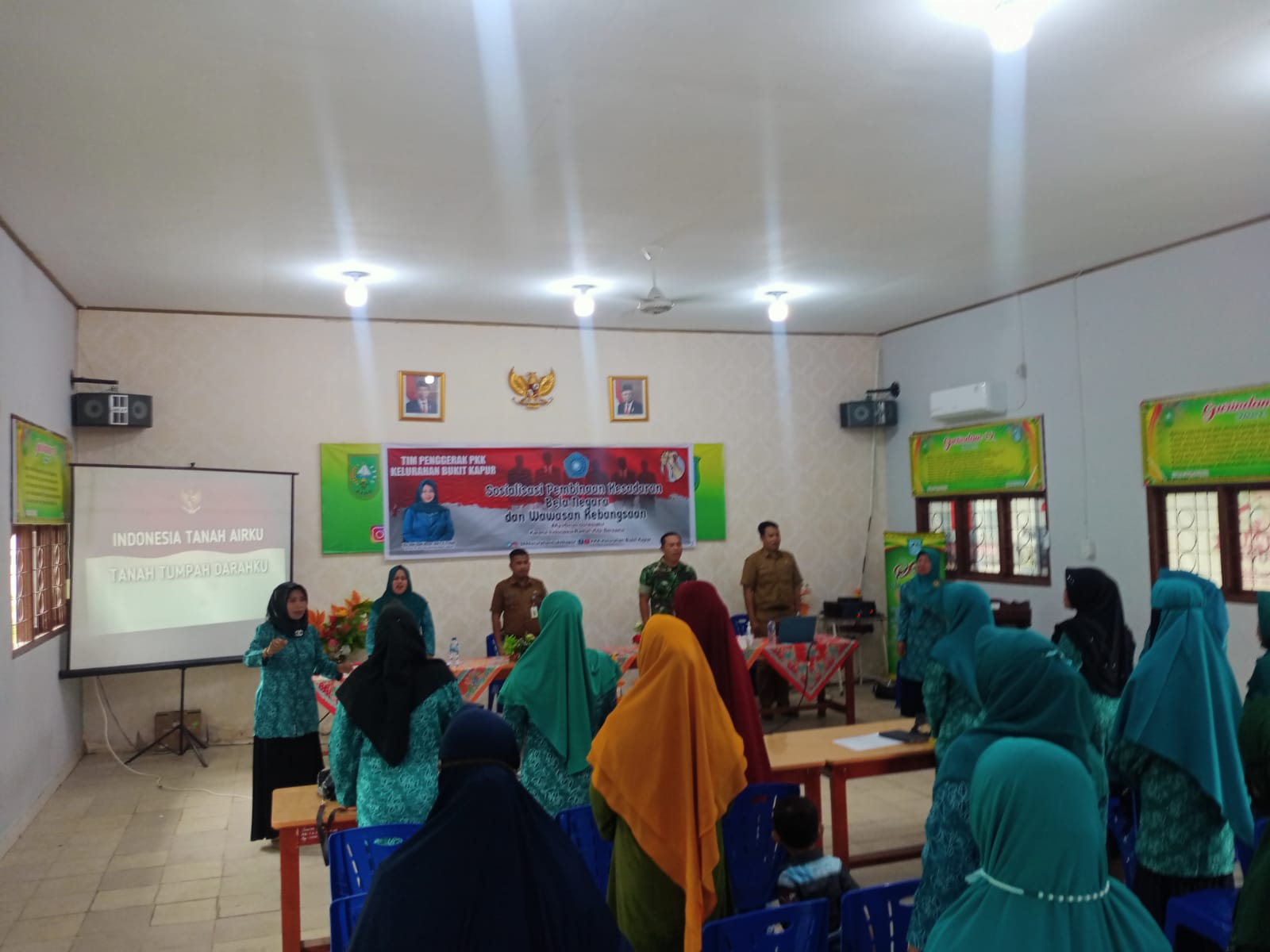 Danramil 02/Bukit Kapur Jadi Pemberi Materi Wawasan Kebangsaan