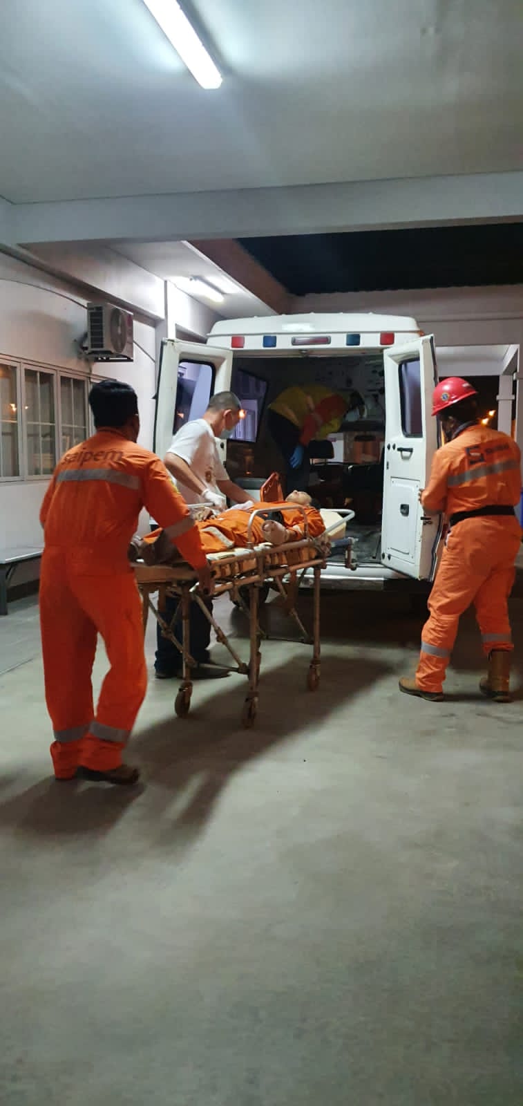 Salah Sorang Pekerja PT Saipem Alami Kecelakaan, Tapak Tangan Kirinya Hancur