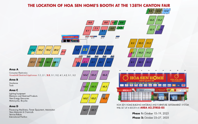 Hoa Sen Home Vietnam seeks global partners at the 138th Canton Fair – The world’s largest multi-industry trade exhibition