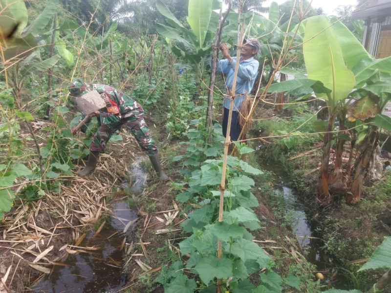 Kegiatan Sosialisasi dan Pendampingan Karya Nyata Oleh Sertu Nono di Kebun Ayab