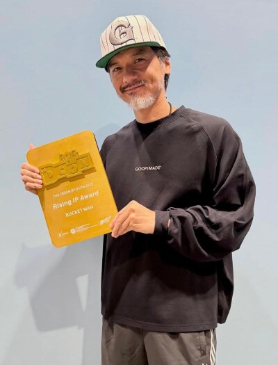 “BUCKET MAN” Raih Penghargaan Rising IP Award di DesignerCon Hong Kong 2025