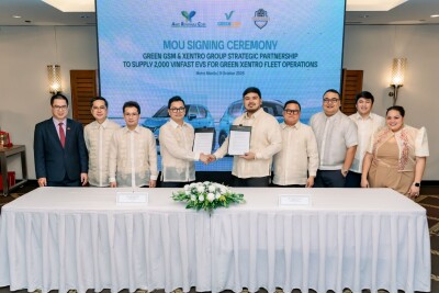 Green GSM dan Xentro Group Jalin Kemitraan untuk Hadirkan 2.000 Kendaraan Listrik VinFast di Filipina
