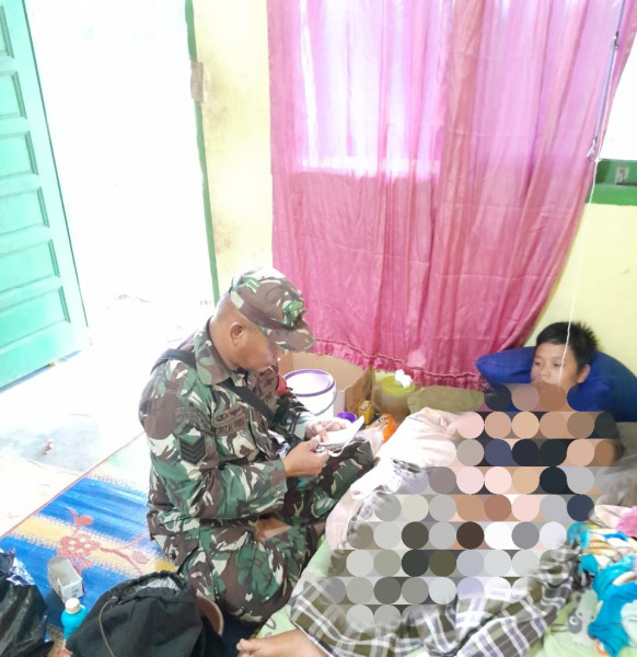 Berjalan Dengan Lancar, Kodim 0320/Dumai Laksanakan Khitanan Kepada Masyarakat Kurang Mampu