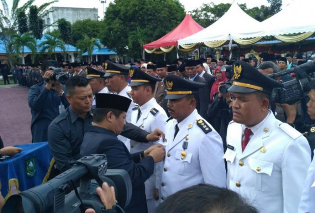 Bupati Bengkalis juga Lantik Delapan Camat, Ini Nama-Namanya