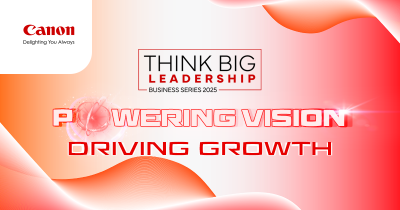Canon Luncurkan Seri Bisnis Think Big Leadership Pertama di Filipina