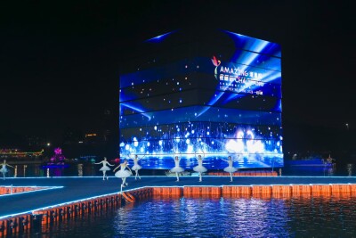 Merangkai Dongeng Cahaya dengan Teknologi: Spektakel Malam Imersif di Tepi Sungai Liangma, Beijing