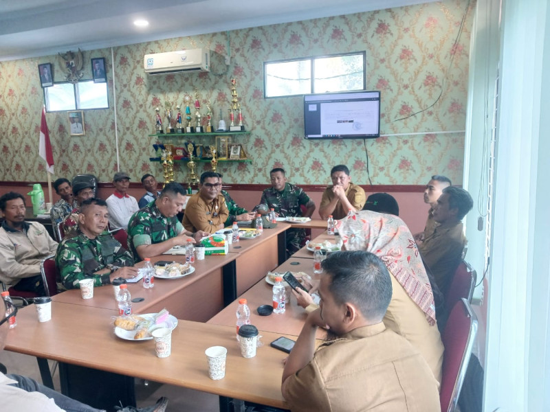 Kodim 0320/Dumai dan Distan Laksanakan Pertemuan, Bahas Hanpangan