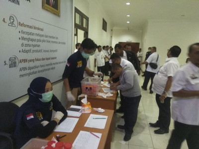 Pemprov Riau Kembali Gelar Tes Urin ASN dan THL