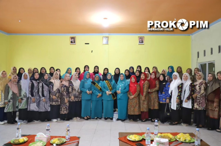 Pj. Ketua TP PKK Inhil Kukuhkan Para Bunda Penangan Stunting
