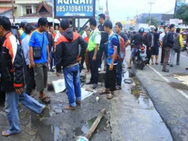 Sadis, Bocah Ini Tewas Kecelakaan saat Menyeberang Jalan di Bogor