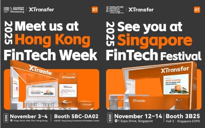 XTransfer Kembali Hadir di Hong Kong FinTech Week dan Singapore FinTech Festival 2025