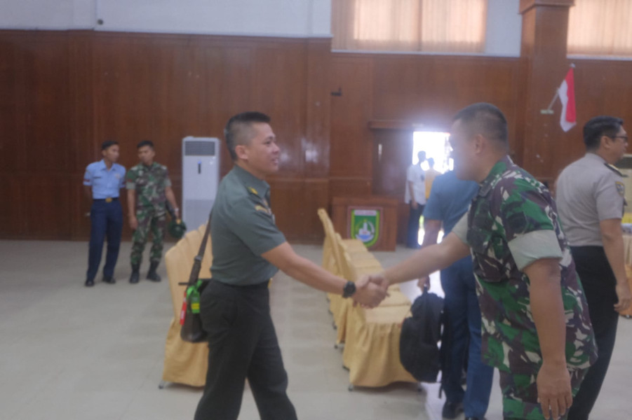 Dandim 0320/Dumai Terima Kunjungan Kerja Pasis Dikreg LII Sesko TNI 2024