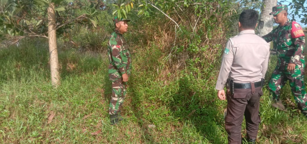 Pimpin Pelaksanaan Patroli Cegah Karhutla, Ini Harapan Serda K.Sinaga