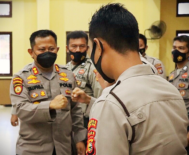 Dit Samapta Polda Riau Lakukan Supervisi Asistensi Komitmen Kerja Polres Rohil