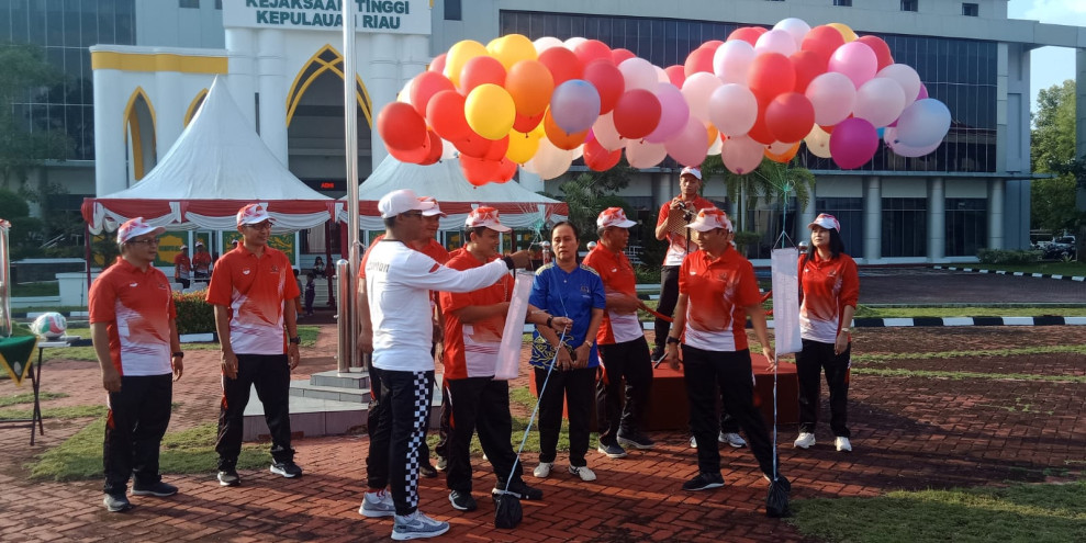 Kejati Kepri Gelar Pekan Olahraga Hari Bhakti Adhyaksa ke-63