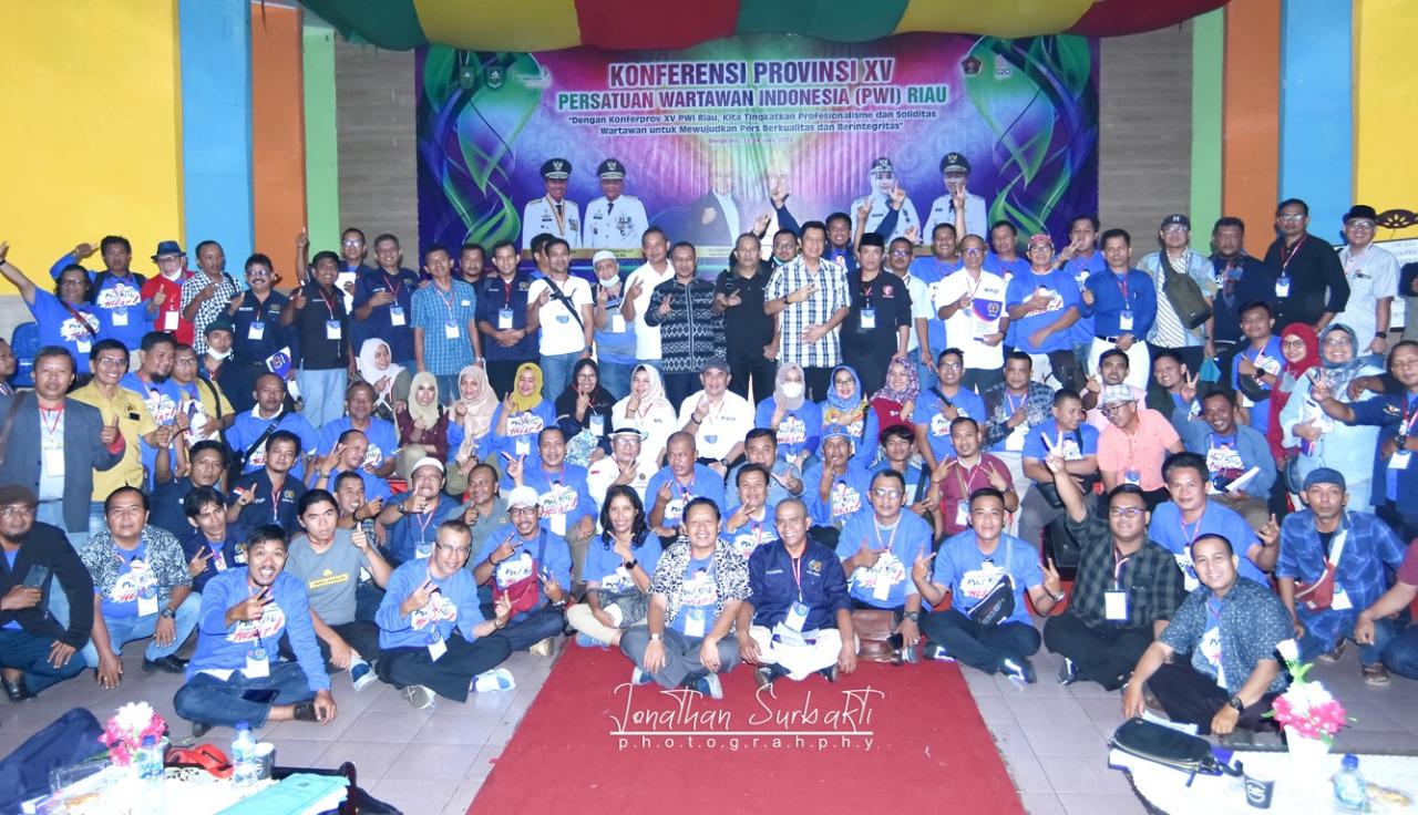 Konferprov XV PWI Riau di Bengkalis Berjalan Lancar