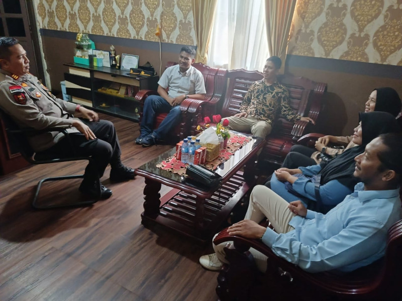 Kegiatan Cooling Sistem dan Silahturahmi Kapolsek Bengkalis dengan PPK Bengkalis