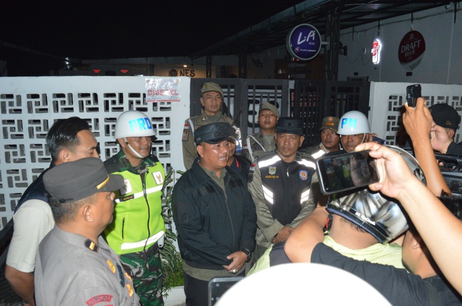Wabup Asahan Pimpin Penutupan 2 Lokasi Tempat Hiburan Malam