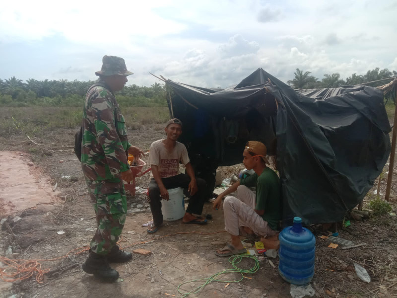 Serda Cerzakatno Temui Masyarakat dan Sosialisasikan Pencegahan Karhutla