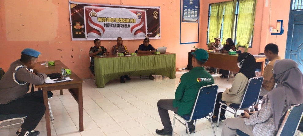 Serka Khorianto Sampaikan Pemilu Aman, Masyarakat Dihimbau Hindari Pilihan Ganda dan Golput