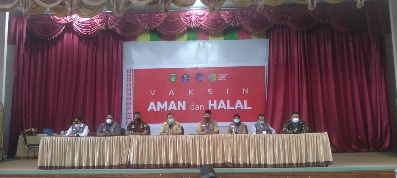 Kadiskes Riau Sebut Vaksin Covid-19 Aman dan Halal bagi Masyarakat
