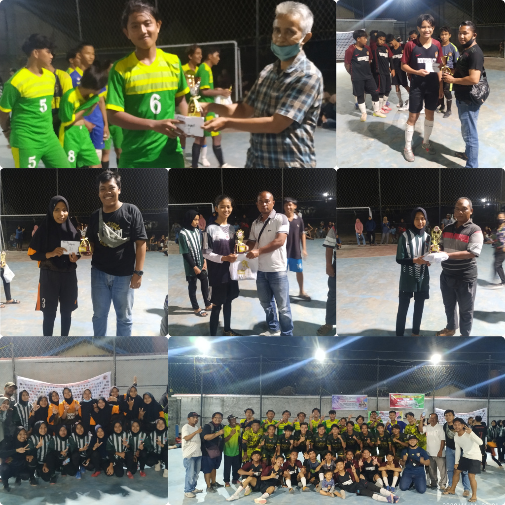 Terbesar, Diikuti 64 Tim, Turnamen Futsal Putra dan Putri Teduh Cup V Sukses