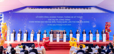 Vingroup Secara Bersamaan Meluncurkan dan Meresmikan 11 Proyek Strategis di Vietnam