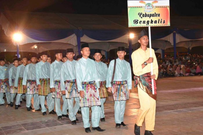 Kafilah Bengkalis 100 Persen Anak Daerah