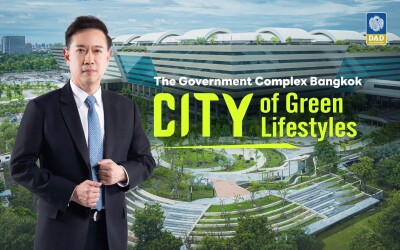 Dhanarak Asset Development Ubah Kompleks Pemerintahan Thailand Menjadi Prototipe Kota Hijau dan Ramah Pejalan Kaki