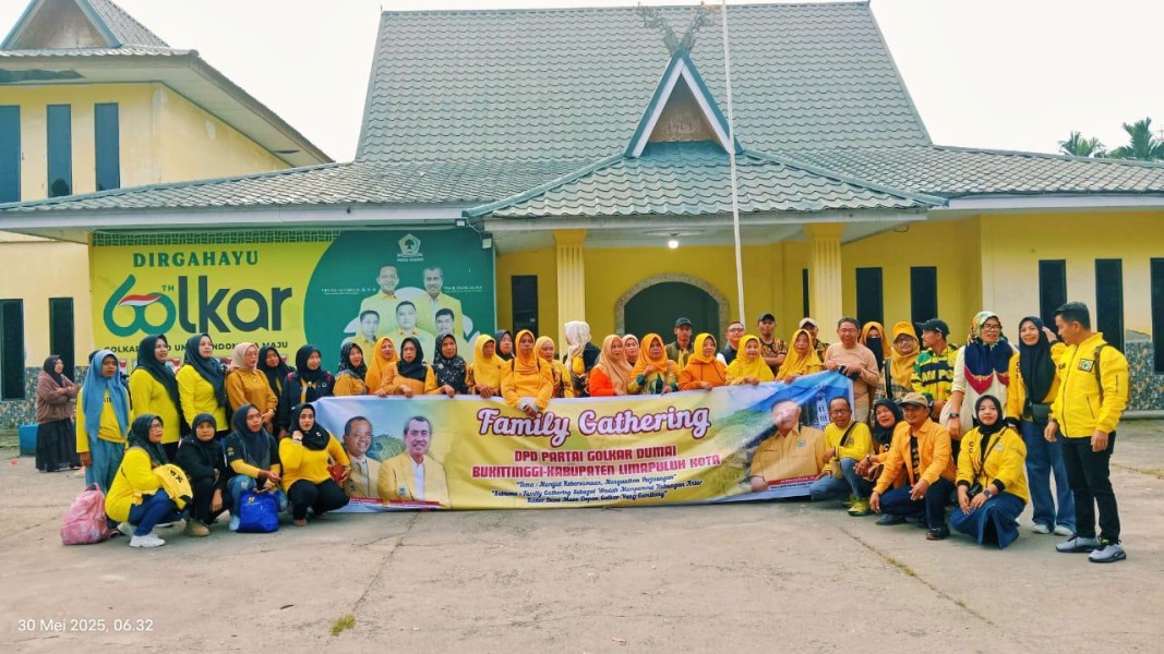 Golkar Dumai Gelar Family Gathering di Sumatra Barat  Membangun Kebersamaan Lewat Perjalanan dan Tawa