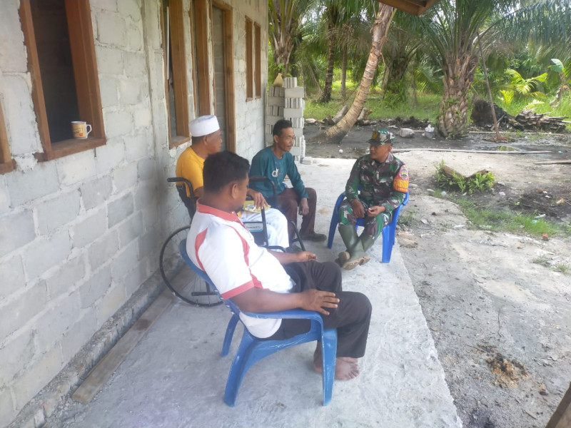 Komsos Oleh Serda Iwan Sahputra, Ini Hal Yang Disama