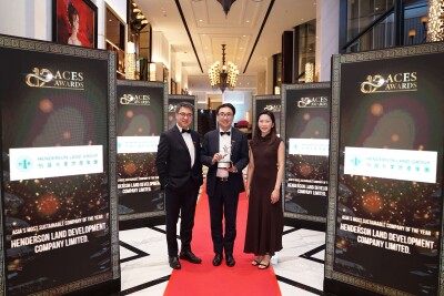 Henderson Land Dinobatkan sebagai Perusahaan Paling Berkelanjutan di Asia Tahun 2025 oleh ACES Awards