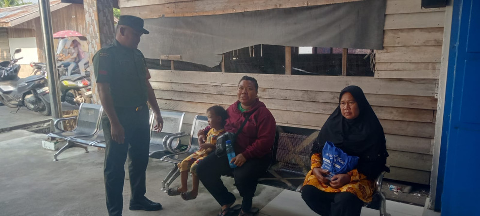 Praka Yudi Berikan Komsos Kepada Masyarakat