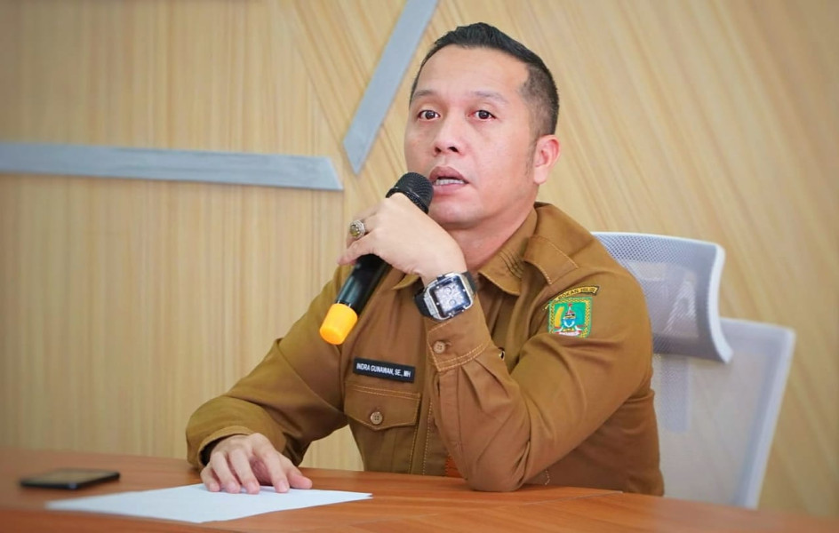 Sambungan Internet Murah Sudah 200 Rumah, Kadiskominfotik Rohil Minta Iconplus Gesa Material