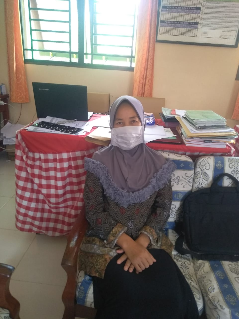 SD 00-3 Singkep Pesisir Laksanakan Belajar Daring