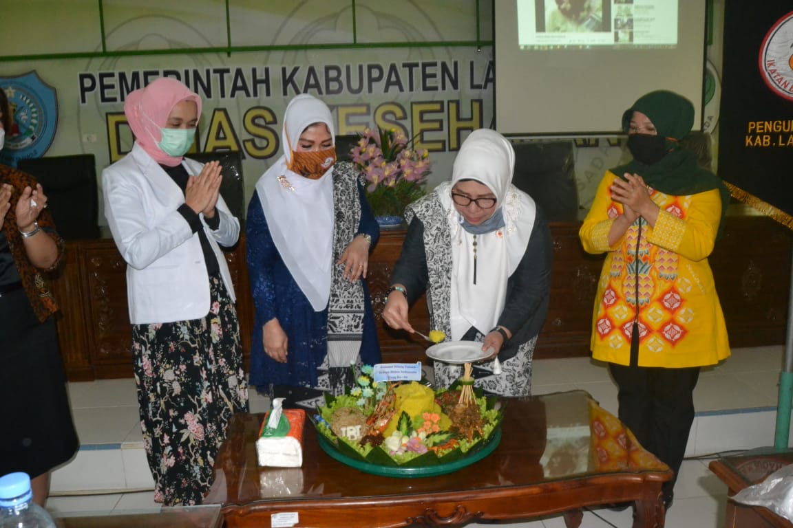 Ketua TP.PKK Kabupaten Labuhanbatu Hadiri HUT IBI Ke- 69