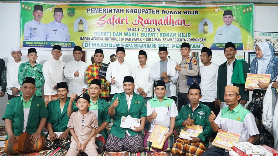 Bupati Afrizal Sintong Ajak Seluruh Elemen Masyarakat Dukung Program Pemkab Rohil