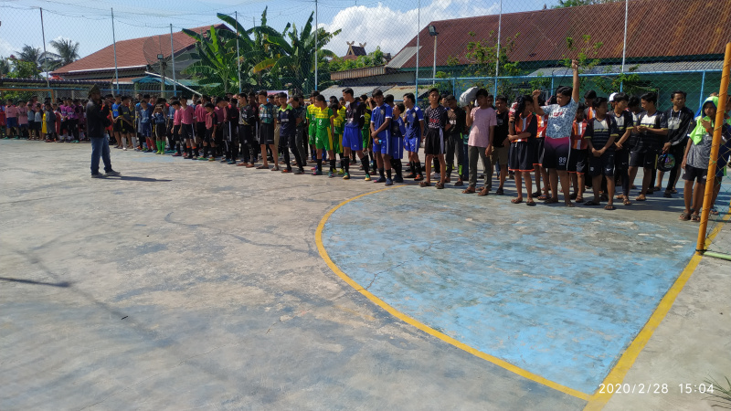 Luar biasa, Ratusan Remaja dari 30 Klub Antusias Saat Pembukaan Turnamen Futsal U15 Teduh Cup I