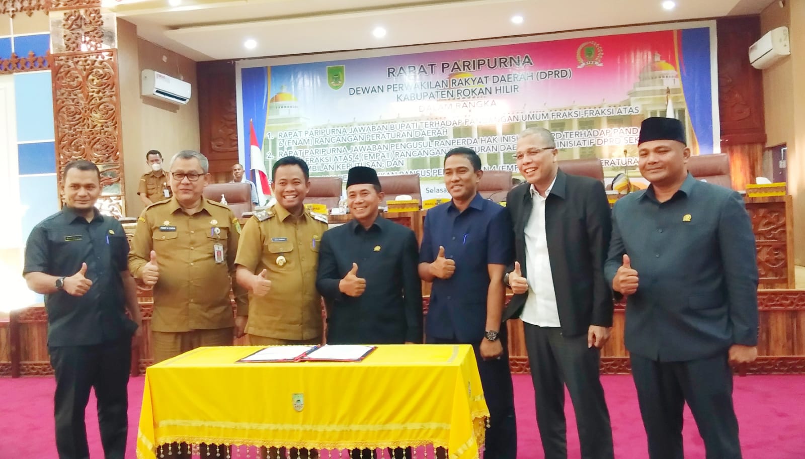 Pansus DPRD Resmi Dibentuk Bahasa 4 Ranperda Tahun 2023