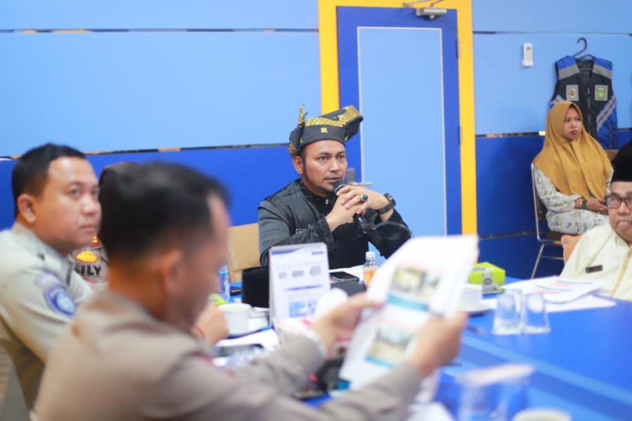 Dishub dan Satlantas Dumai Bahas Pemindahan Kawasan Tertib Lalulintas