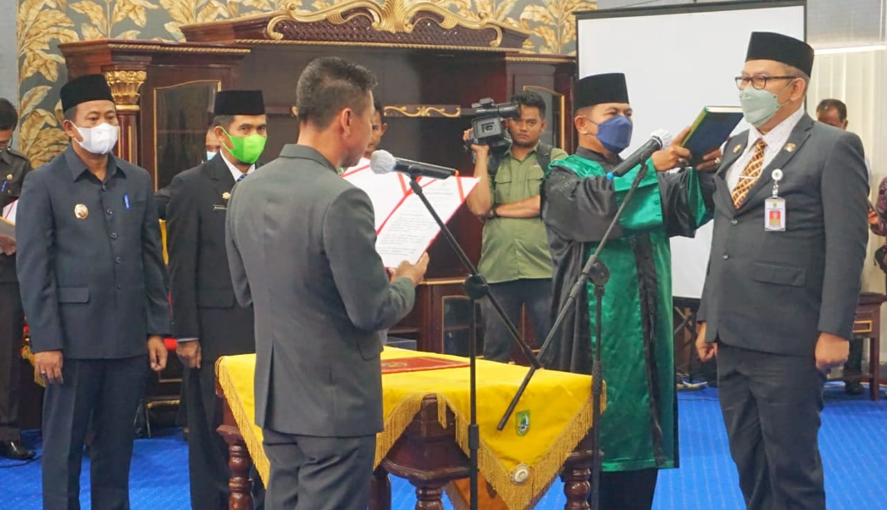 Sekda Rokan Hilir Kini Dijabat Fery H Parya