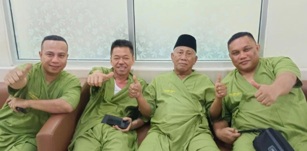 Paslon FATONAH Jalani Tes Kesehatan di RSUD Arifin Achmad