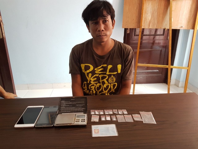 Simpan Sabu, Polres Siak Ciduk Warga Sungai Tengah