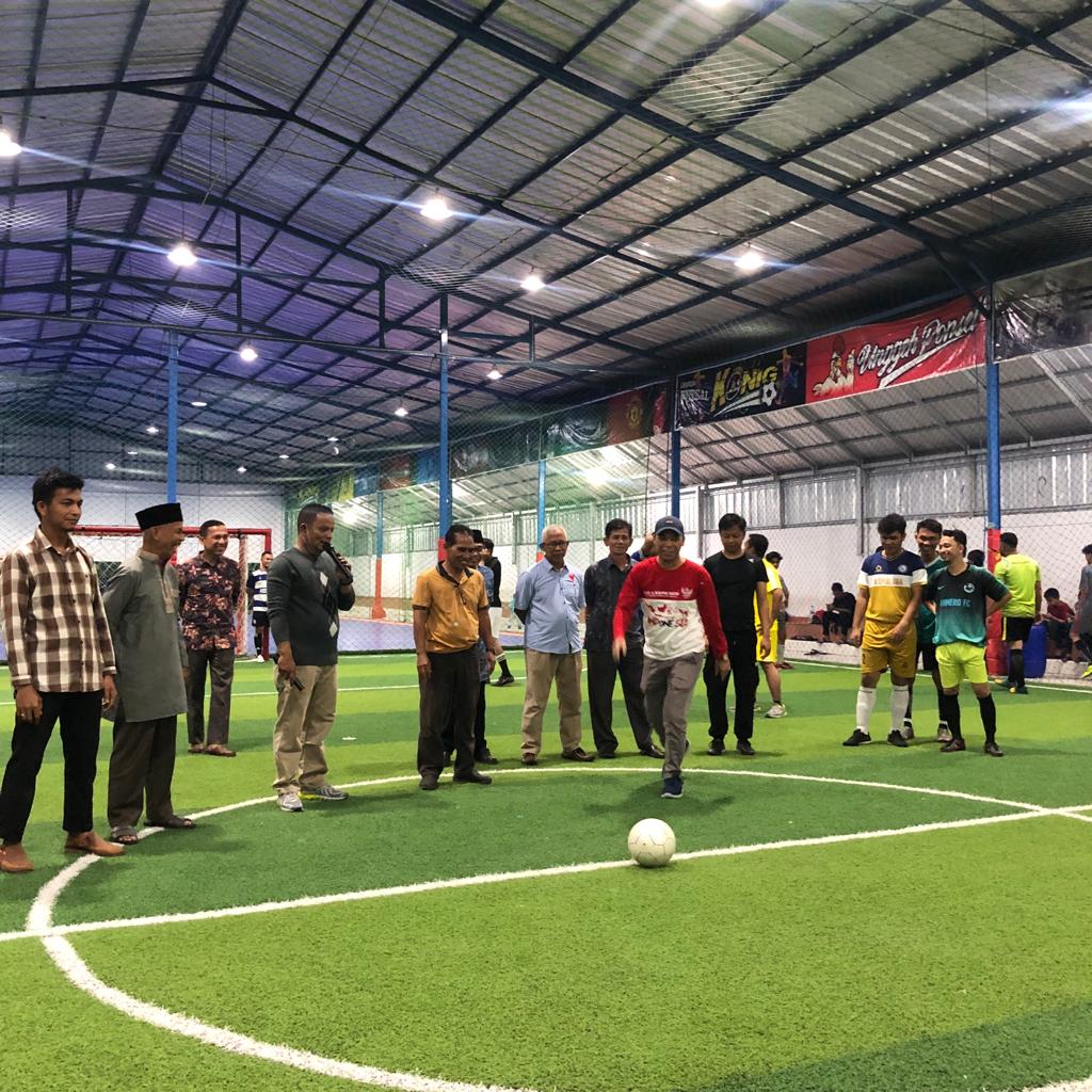 Gelar Tournament Futsal, Kades Tambusai Batang Dui, Ucapkan Terimakasih Kepada Bupati Bengkalis