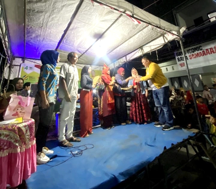 Warga Sukajadi Sambut Bung Ferdiansyah dengan Meriah