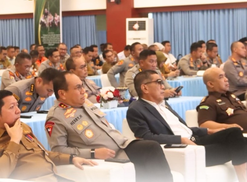 Pimpinan DPRD Riau Ikuti Rakor Lintas Sektoral Operasi Ketupat Lancang Kuning