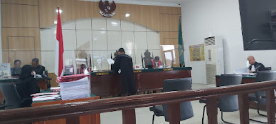 Majelis Hakim Persidangan Salamuddin Purba Sempat Memperingati JPU