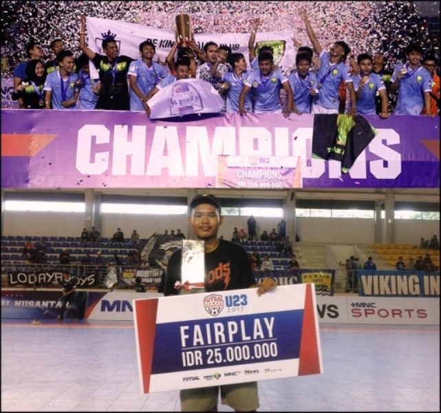 Dekings Halus FC Juara LFN 2017, Dumai FC Raih Tim Fair Play