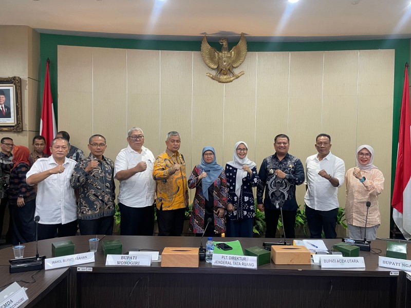 Wakil Bupati Asahan Ikuti Rakor Lintas Sektor RTRW dan RDTR