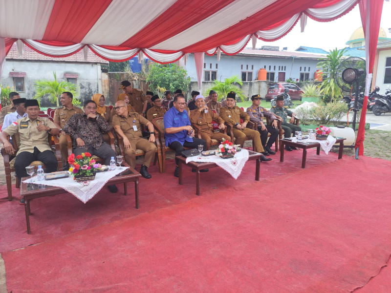 Wadanramil 01 Hadiri Acara Pengukuhan Ketua RT se Kecamatan Dumai Selatan